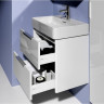 Шкафчик LAUFEN BASE 930 x 390 x 530 мм для раковины 810287, с 2 ящиками, белый матовый 4.0241.2.110.260.1